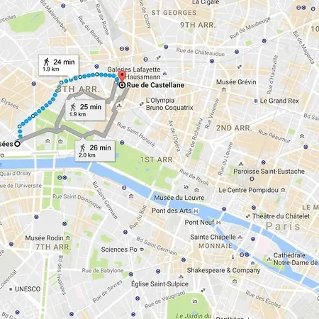 Spacious&charming 2 Bedroom Flat à Madeleine *